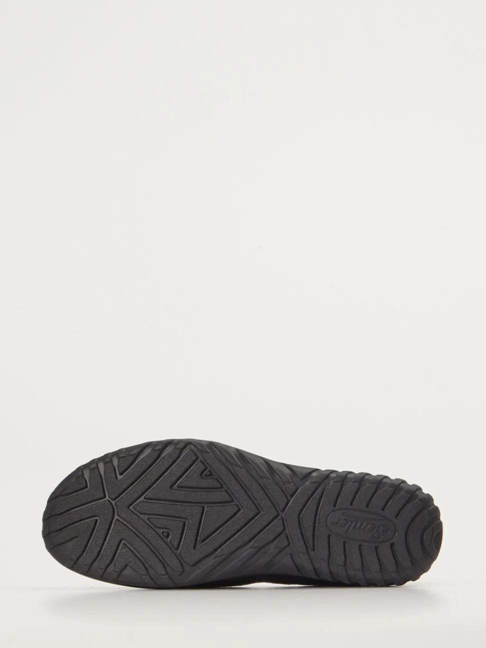 Semler – Komfort-Slipper aus Veloursleder schwarz