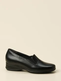 Semler – Komfort-Slipper aus Kalbleder schwarz