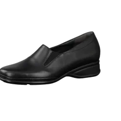 Semler – Komfort-Slipper aus Kalbleder schwarz
