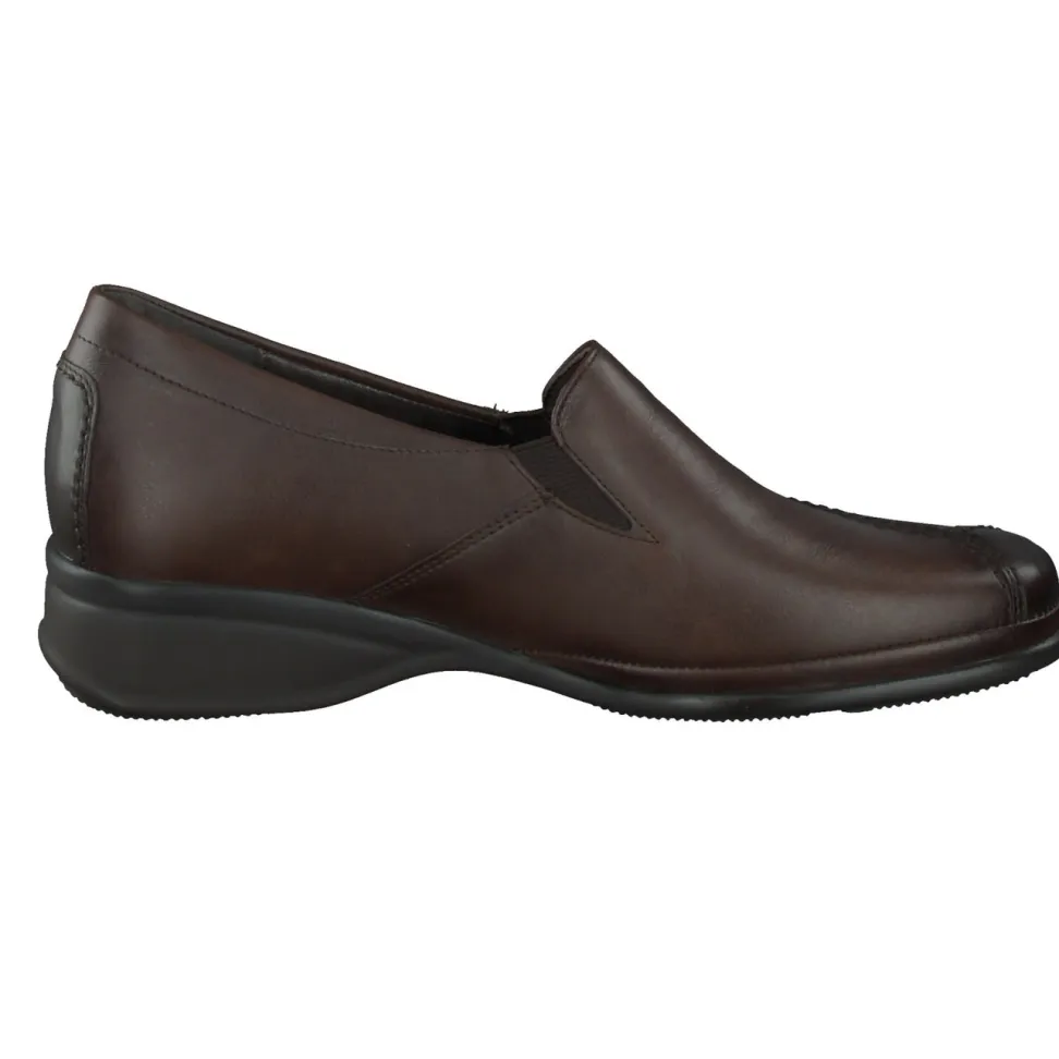 Semler – Komfort-Slipper aus Kalbleder Dunkelbraun