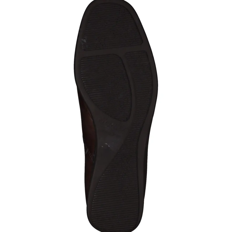 Semler – Komfort-Slipper aus Kalbleder Dunkelbraun