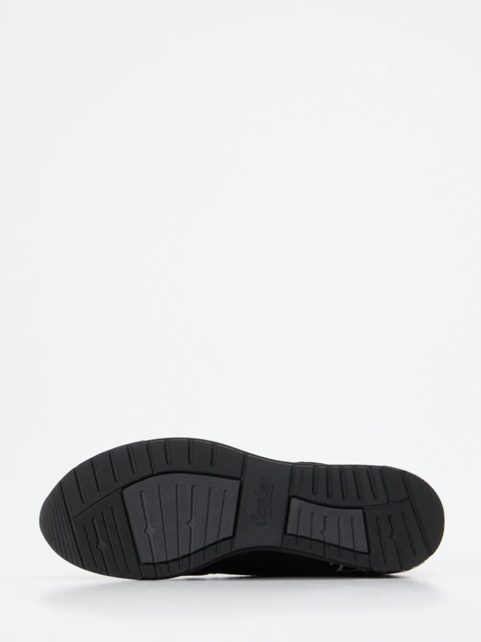 Semler – Komfort-Sneaker aus Veloursleder schwarz
