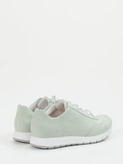 Semler – Komfort-Sneaker aus Nubukleder mintgrün