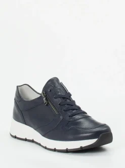 Semler – Komfort-Sneaker aus Kalbleder dunkelblau