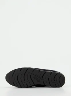 Semler – Komfort-Sneaker aus Veloursleder Dunkelblau