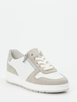 Semler – Komfort-Sneaker aus Veloursleder grau