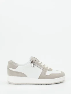 Semler – Komfort-Sneaker aus Veloursleder grau
