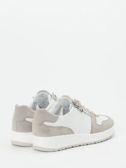 Semler – Komfort-Sneaker aus Veloursleder grau