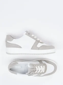 Semler – Komfort-Sneaker aus Veloursleder grau