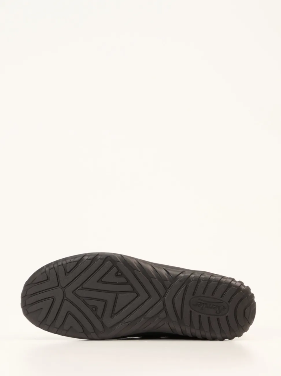 Semler – Komfort-Sneaker aus Velours- und Lackleder Schwarz