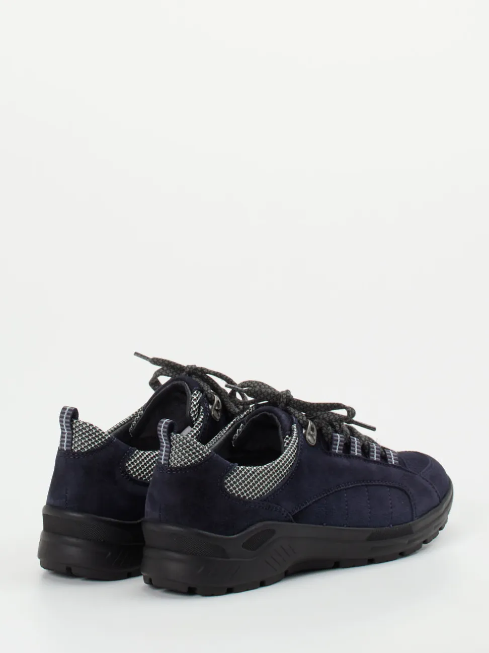 Semler – Komfort-Sneaker aus Veloursleder Dunkelblau