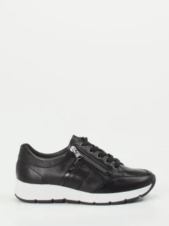 Semler – Komfort-Sneaker aus Kalbleder schwarz
