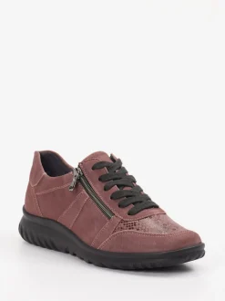 Semler – Komfort-Sneaker aus Stretchmaterial Altrosa