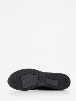 Semler – Komfort-Sneaker aus Lackleder in Brombeer