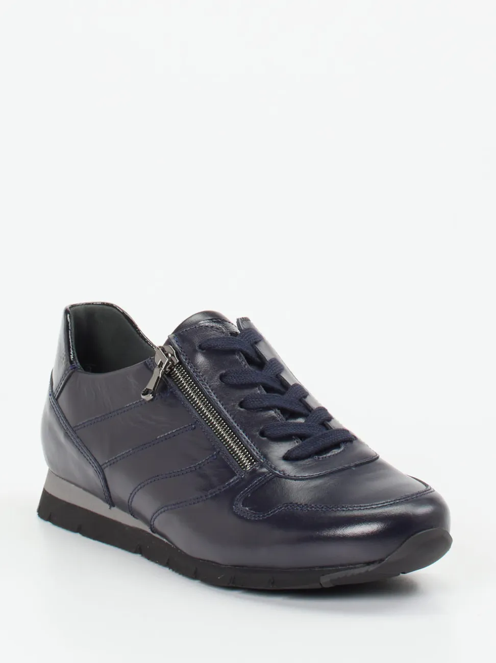 Semler – Komfort-Sneaker aus Kalbleder dunkelblau