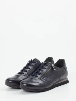 Semler – Komfort-Sneaker aus Kalbleder dunkelblau