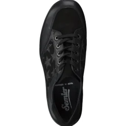 Semler – Komfort-Sneaker aus Kalbleder Schwarz