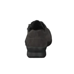 Semler – Komfort-Sneaker aus Veloursleder grau