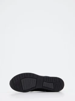 Semler – Komfort-Sneaker aus Veloursleder Schwarz