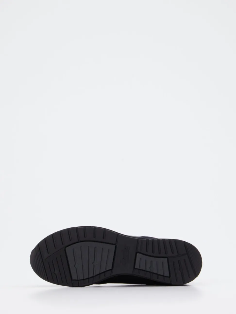 Semler – Komfort-Sneaker aus Veloursleder Schwarz