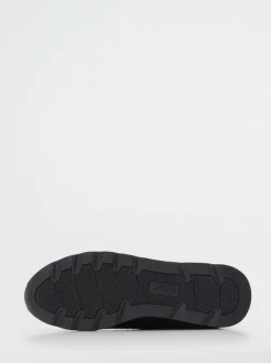 Semler – Komfort-Sneaker aus Veloursleder Anthrazit
