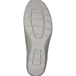 Semler – Komfort-Sneaker aus Veloursleder in Beige