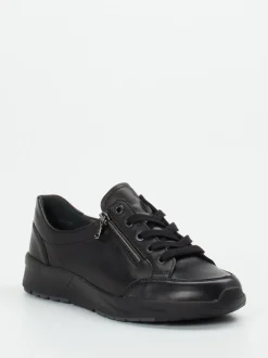 Semler – Komfort-Sneaker aus Kalbleder schwarz