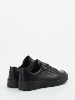 Semler – Komfort-Sneaker aus Kalbleder schwarz