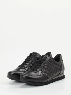 Semler – Komfort-Sneaker aus Kalbleder Schwarz