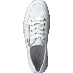 Semler – Komfort-Sneaker aus Kalbleder Weiß