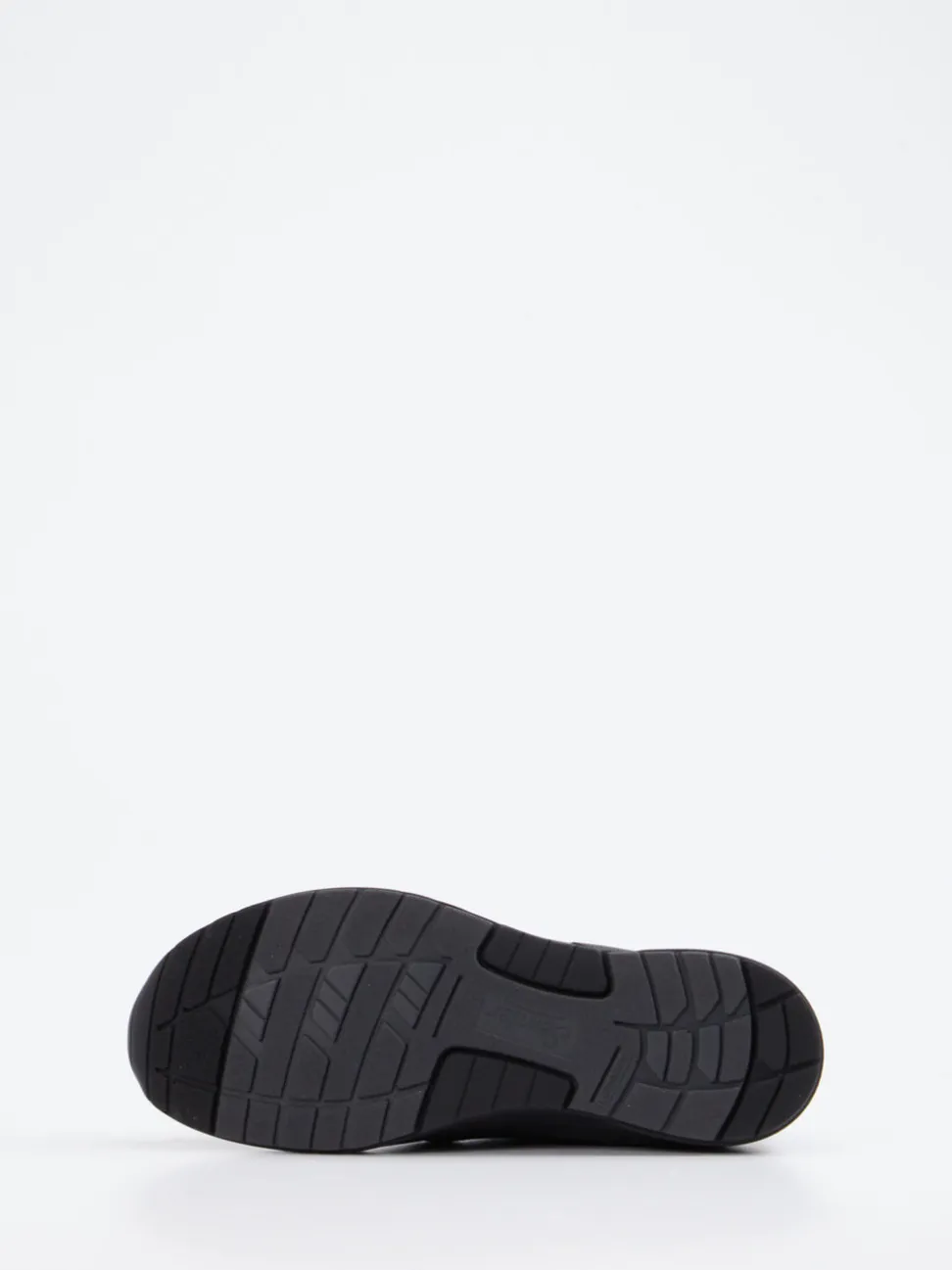 Semler – Komfort-Sneaker aus Velour/Textil schwarz
