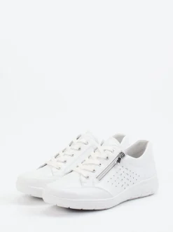 Semler – Komfort-Sneaker aus Kalbleder weiß