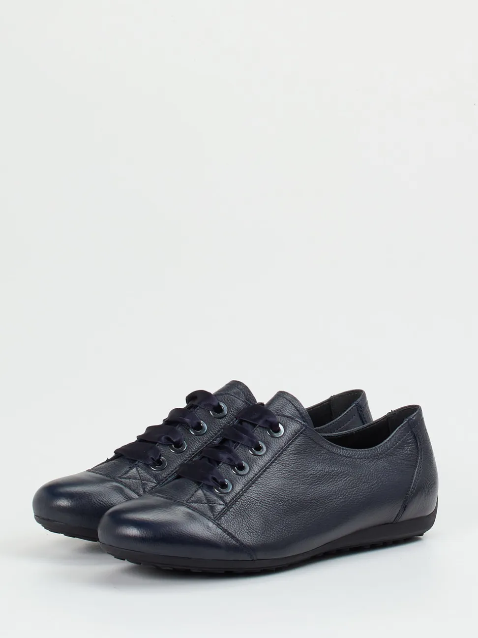 Semler – Komfort-Sneaker aus Kalbleder Dunkelblau