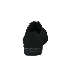 Semler – Komfort-Sneaker aus Veloursleder schwarz