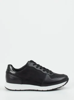 Semler – Komfort-Sneaker aus Kalbleder schwarz