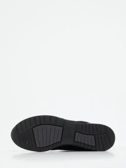 Semler – Komfort-Sneaker aus Veloursleder in Violett