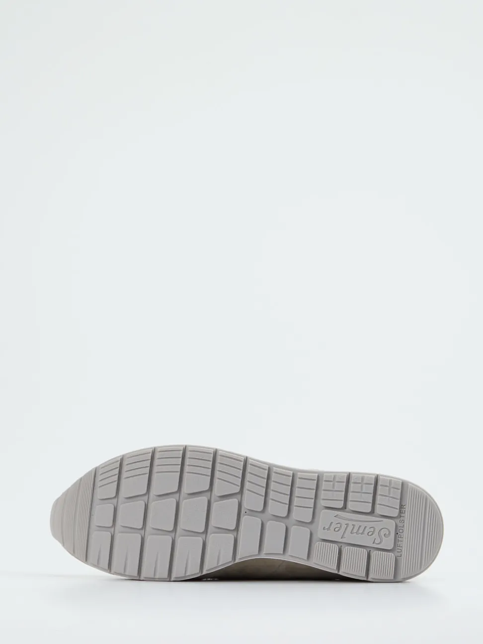 Semler – Komfort-Sneaker aus Veloursleder Beigegrau