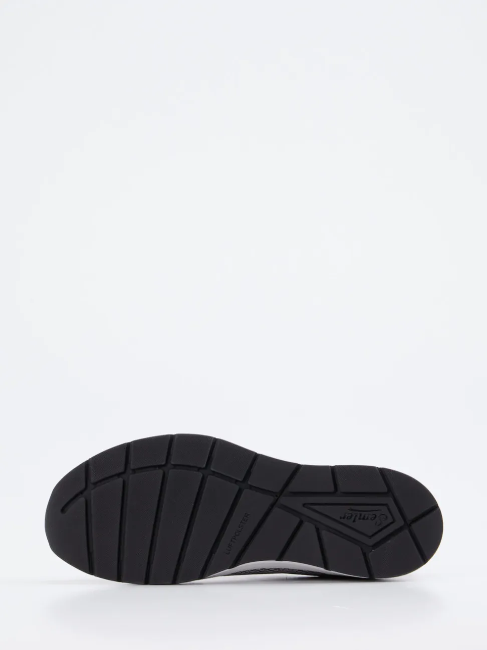 Semler – Komfort-Sneaker aus Metallicleder anthrazit