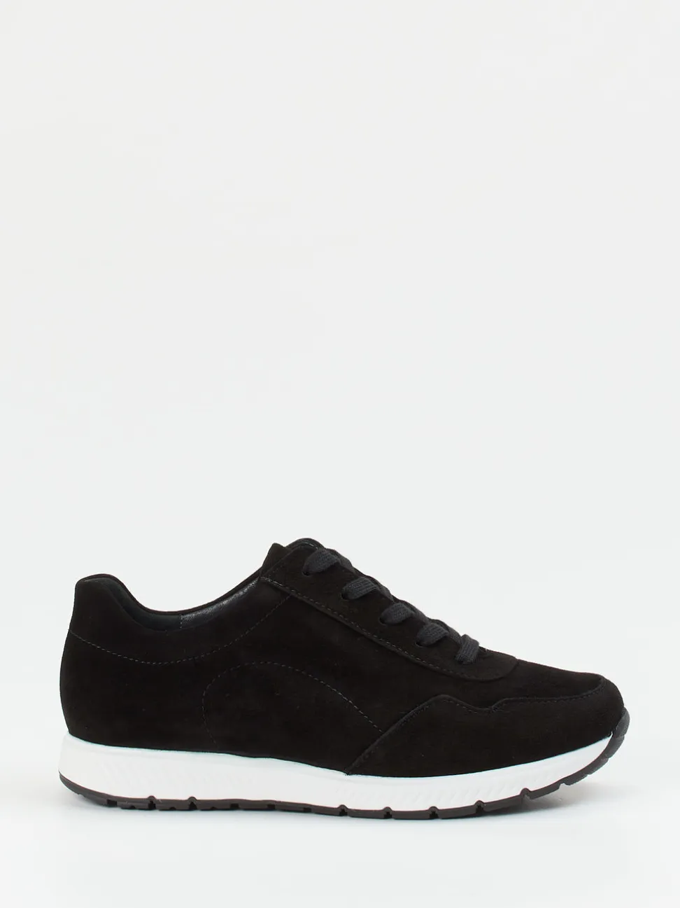 Semler – Komfort-Sneaker aus Stretch- und Veloursleder