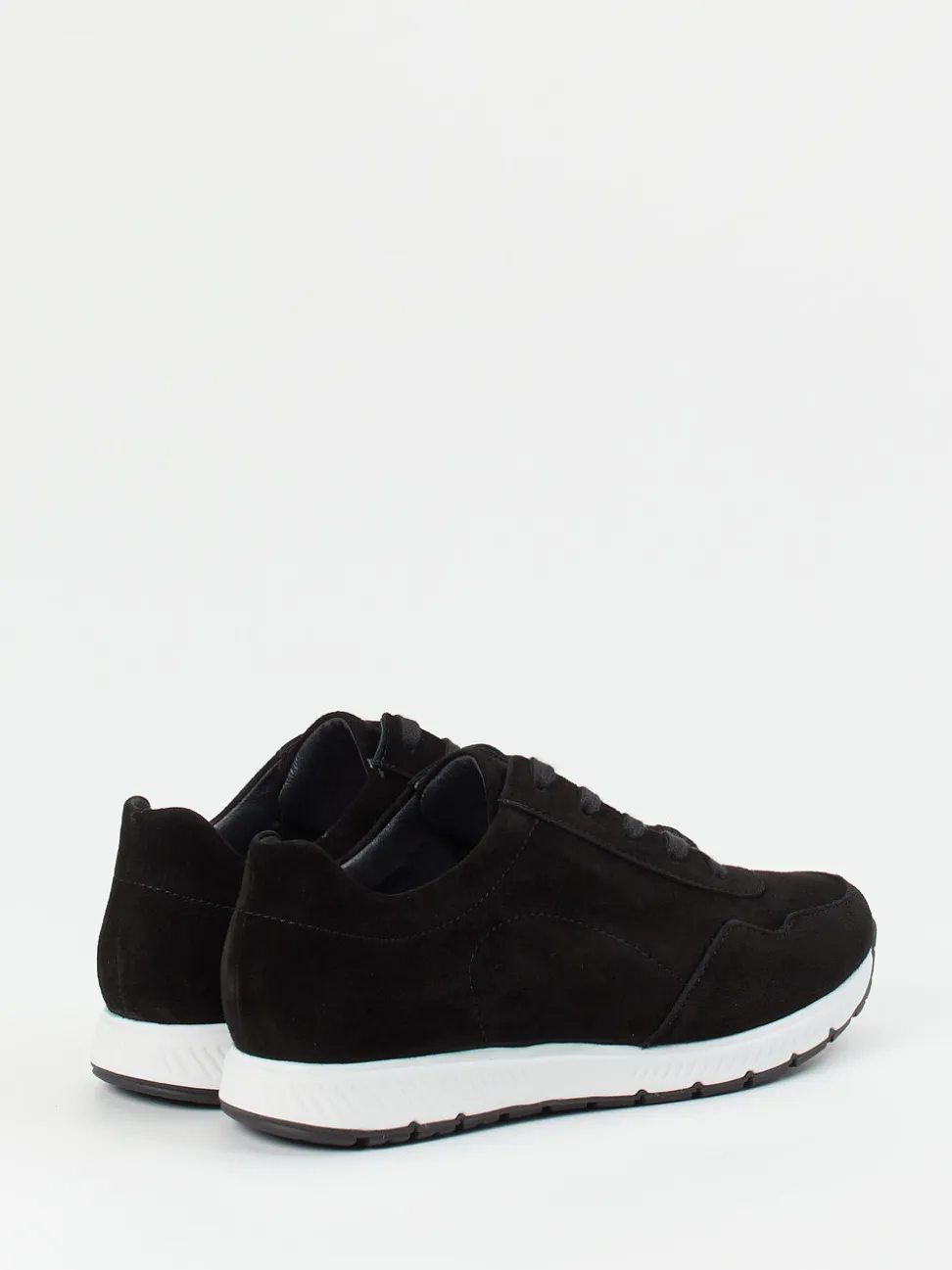 Semler – Komfort-Sneaker aus Stretch- und Veloursleder