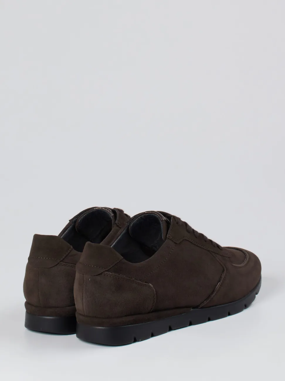 Semler – Komfort-Sneaker aus Veloursleder Braun