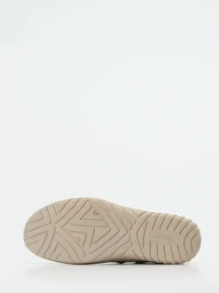 Semler – Komfort-Sneaker aus Veloursleder beige