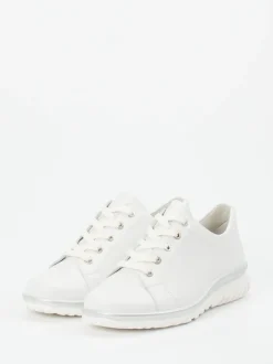 Semler – Komfort-Sneaker aus Kalbleder weiß