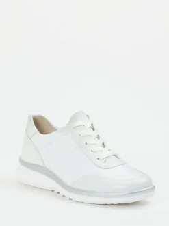 Semler – Komfort-Sneaker aus Kalbleder Weiß