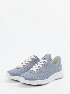 Semler – Komfort-Sneaker aus Textil in Pastellblau