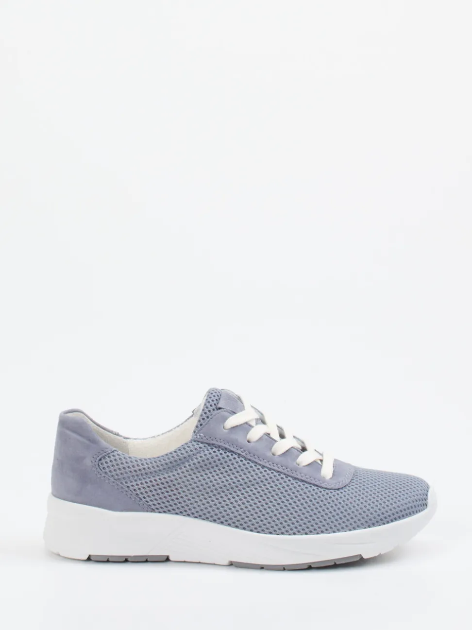 Semler – Komfort-Sneaker aus Textil in Pastellblau