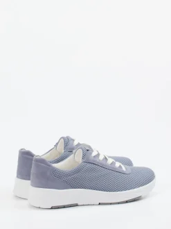 Semler – Komfort-Sneaker aus Textil in Pastellblau