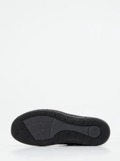 Semler – Komfort-Stiefelette aus Veloursleder schwarz