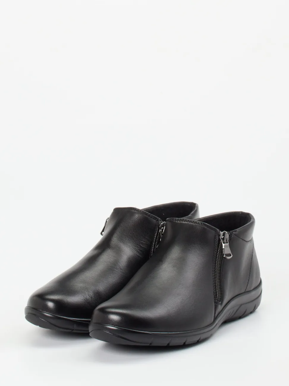 Semler – Komfort-Stiefelette aus Kalbleder schwarz
