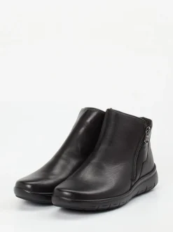 Semler – Komfort-Stiefelette aus Kalbleder schwarz